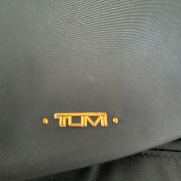 Tumi Backpack Navy Nylon Travel Bag - Picture 3 of 6